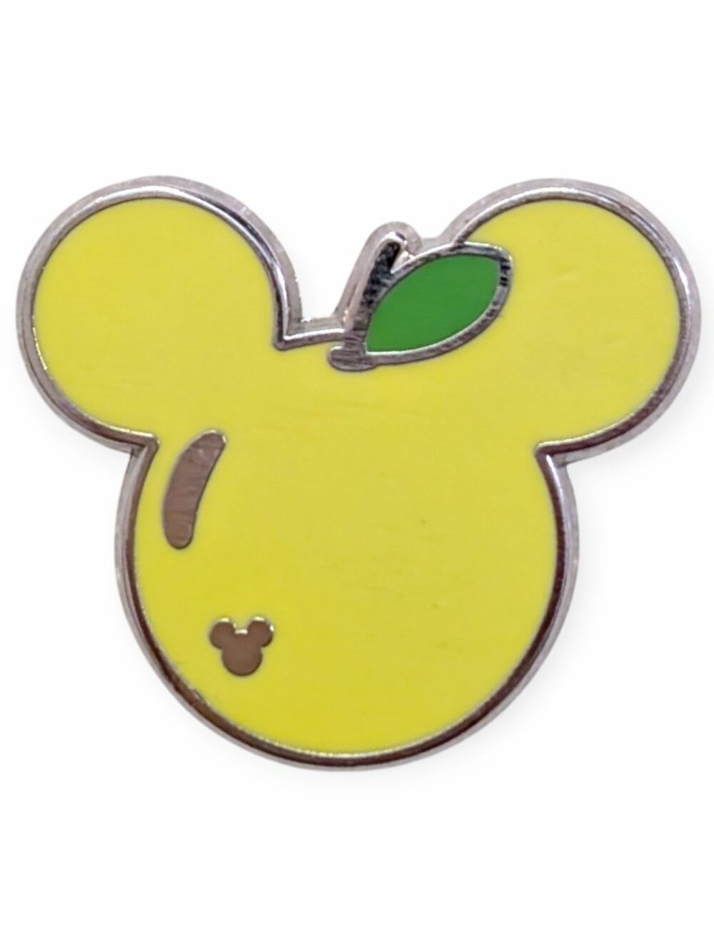 Disney Parks Mickey Mouse Pear Fruit Icon Pin Enamel Trading WDW Exclusive